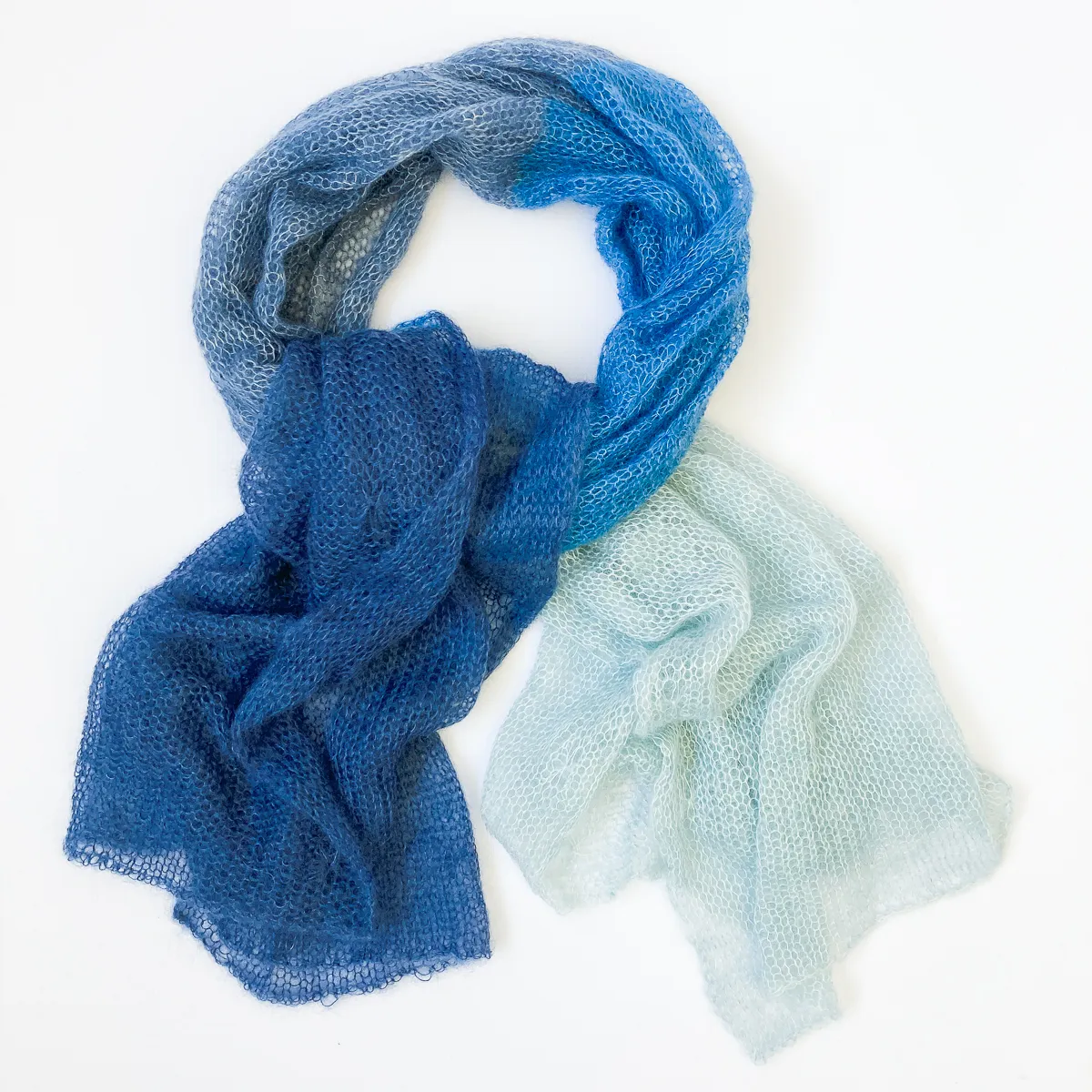 Cowgirlblues Cobweb Shawl Strickset Kidsilk Tuch
