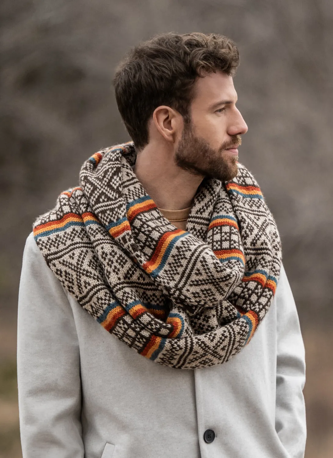 Blue Sky Fibers Classic Series Edmonton Wrap Strickanleitung Loop