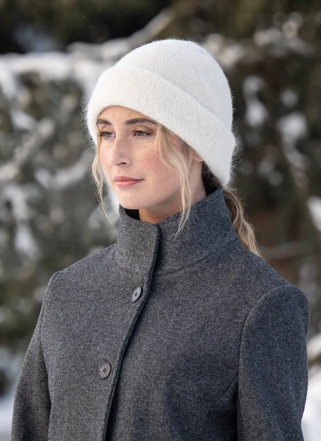 Blue Sky Fibers Classic Series Solstice Beanie Strickanleitung Wende