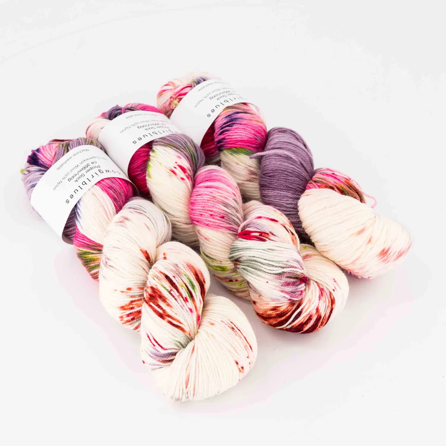 Cowgirlblues Proper Sock Wolle Happy Days 100g bunt