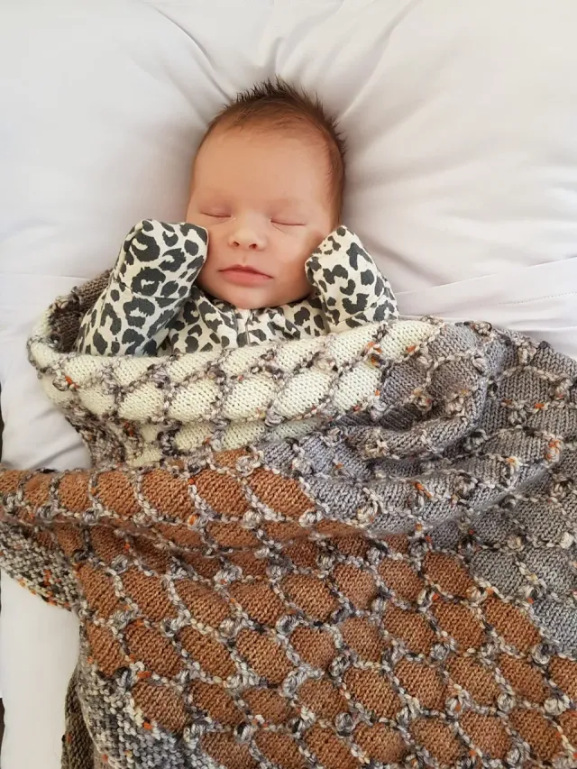 Cowgirlblues Beehive Blanket Strickanleitung Decke