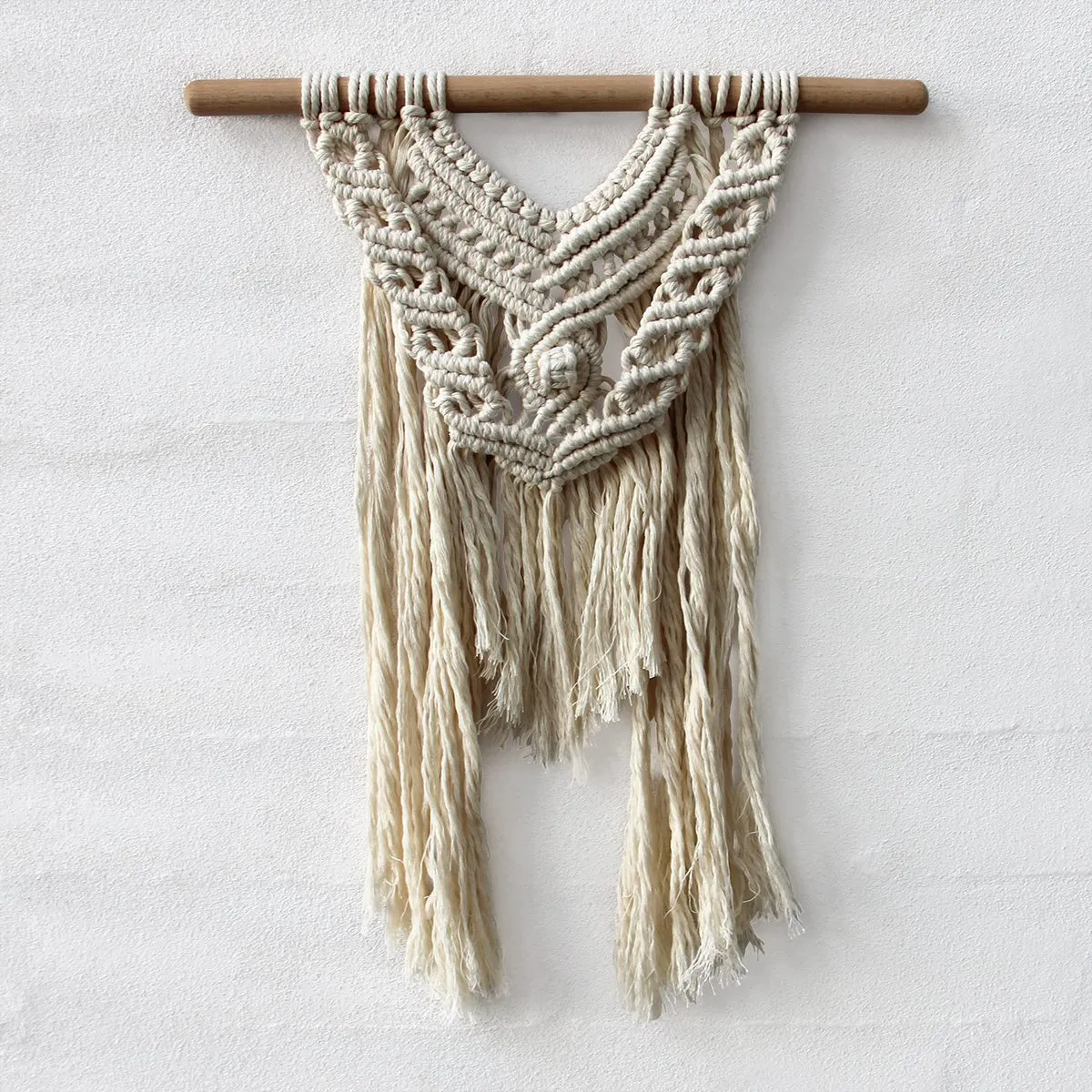 Go Handmade Macramé Rundstäbe Holz