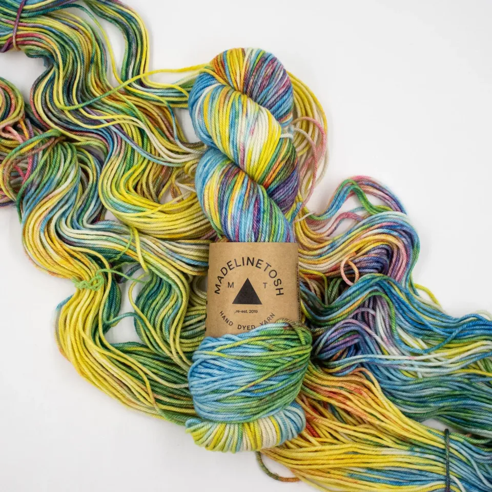 Madelinetosh Stitchin States Wolle Puerto Rico 4 Basen