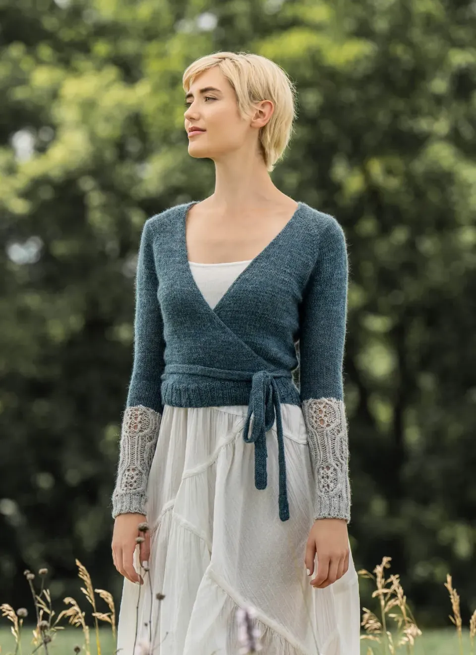 Blue Sky Fibers Classic Haight-Ashbury Wrap Strickanleitung