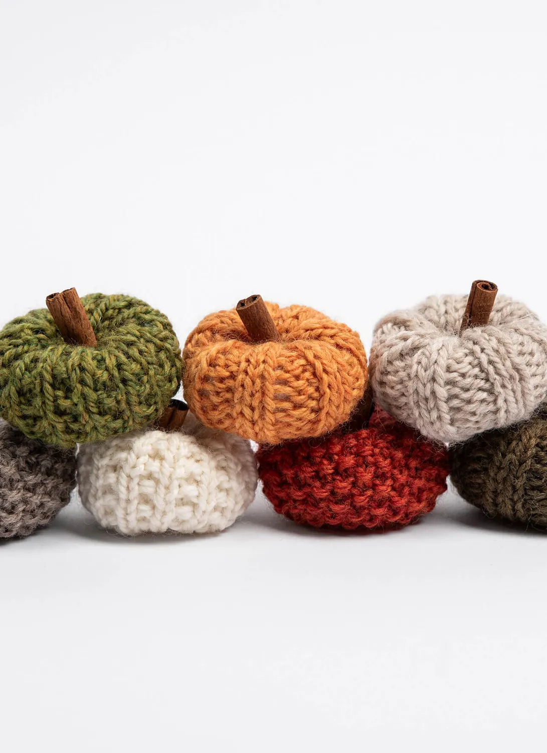 Blue Sky Fibers Fall Festival Mini Pumpkins Strickanleitung Herbst