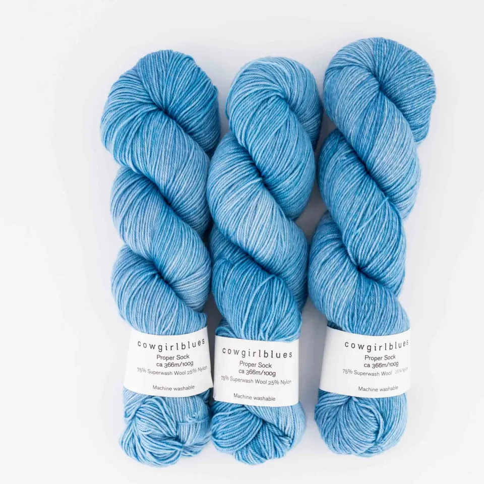 Cowgirlblues Proper Sock Wolle Seagrass 100g meliert