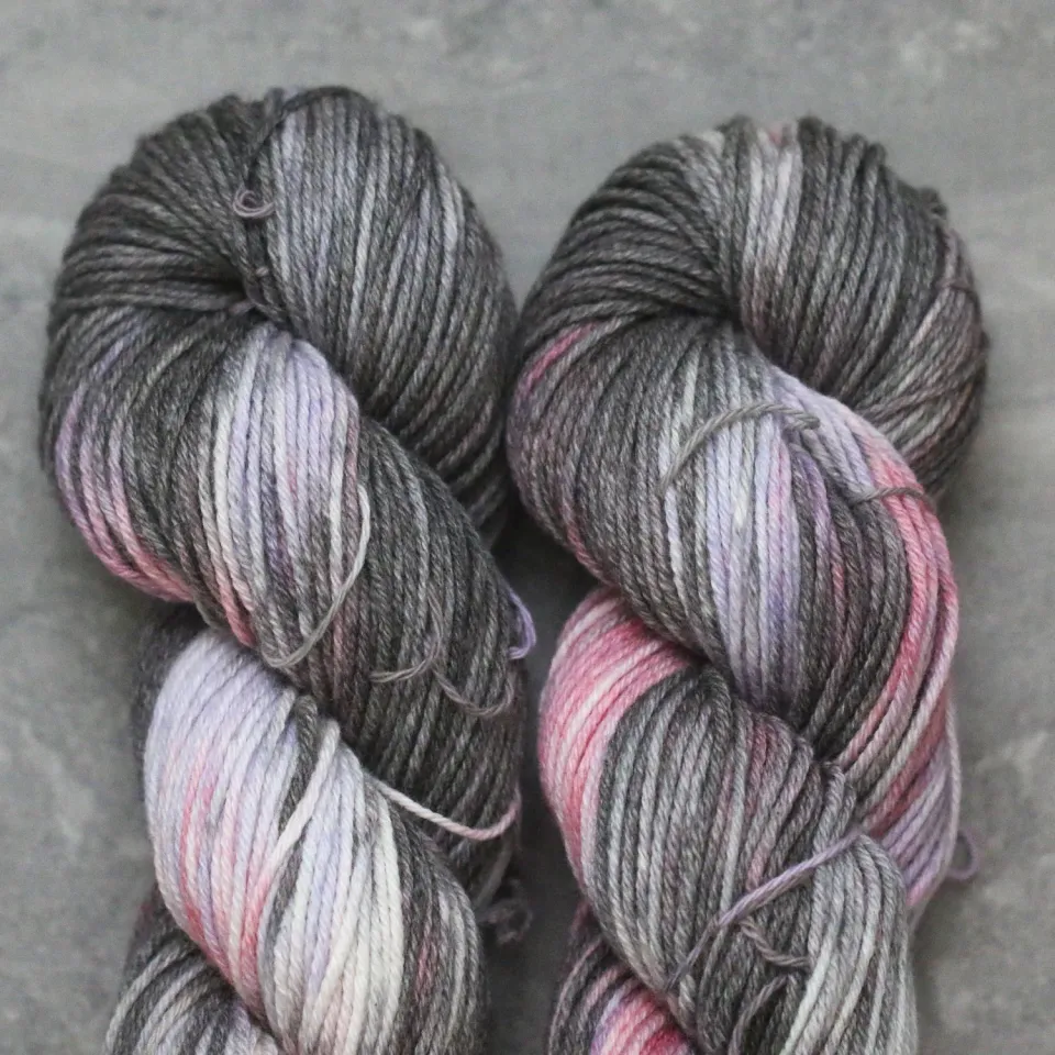 Madelinetosh Wool Cotton Pink Moon DK Wolle Baumwolle