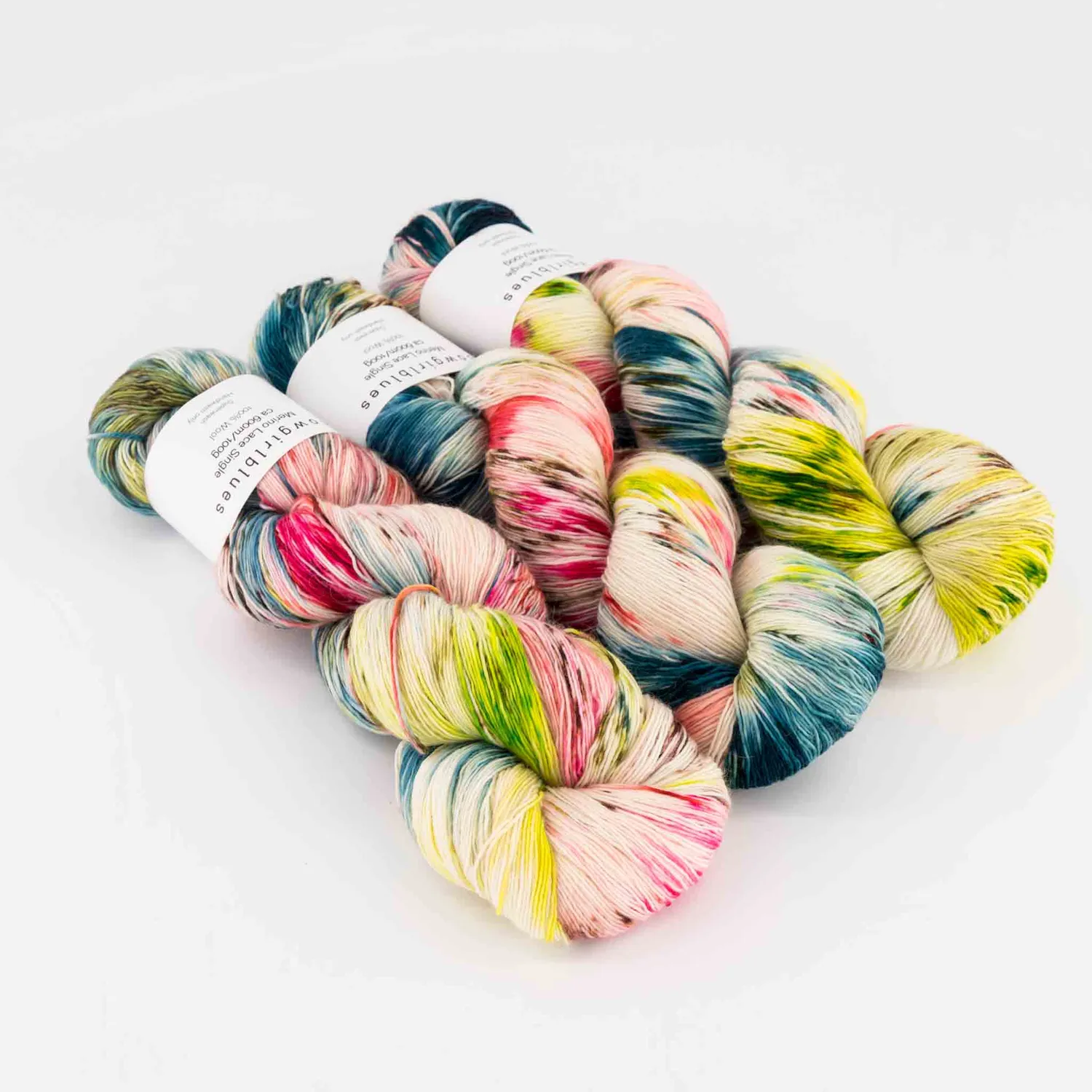 Cowgirlblues Merino Lace Madonna Wolle Pink handgefärbt