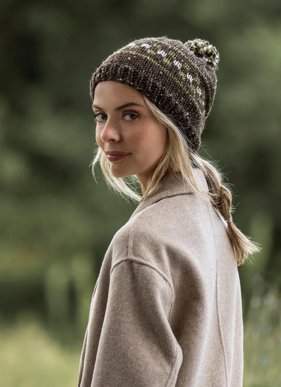 Blue Sky Fibers Norwell Hat 202309 Strickanleitung Mütze Colorwork