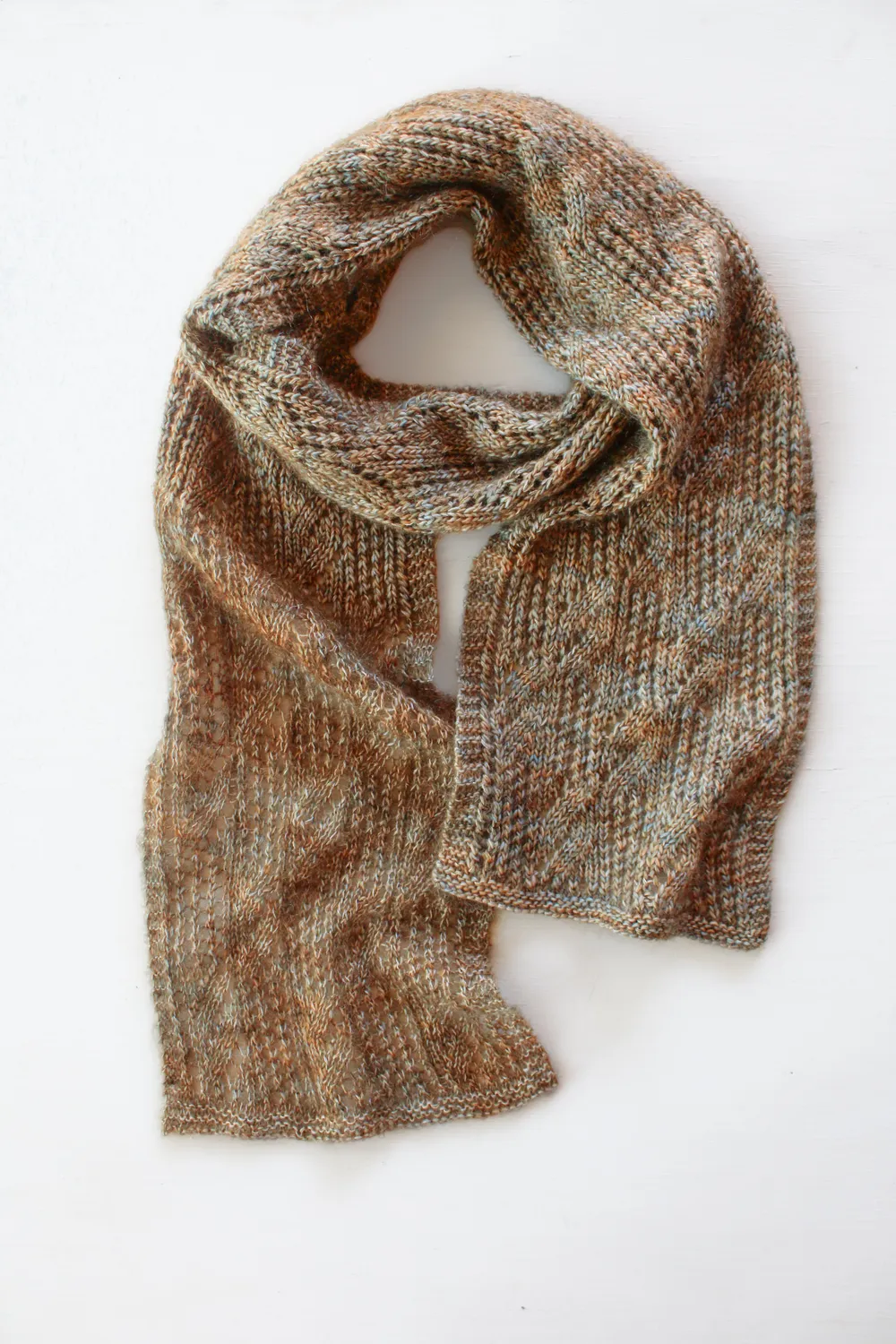Madelinetosh Fireside Scarf PDF Strickanleitung Lace