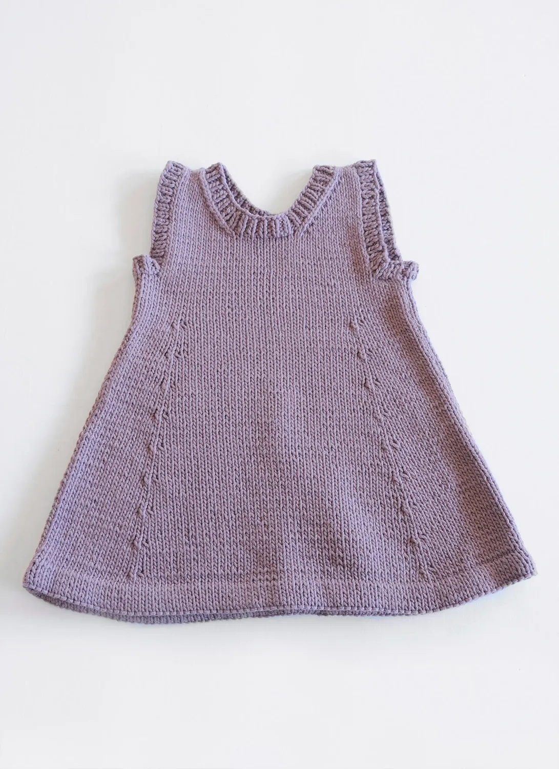 Blue Sky Fibers Classic Series Harriet Dress Strickanleitung Bio-Baumwolle
