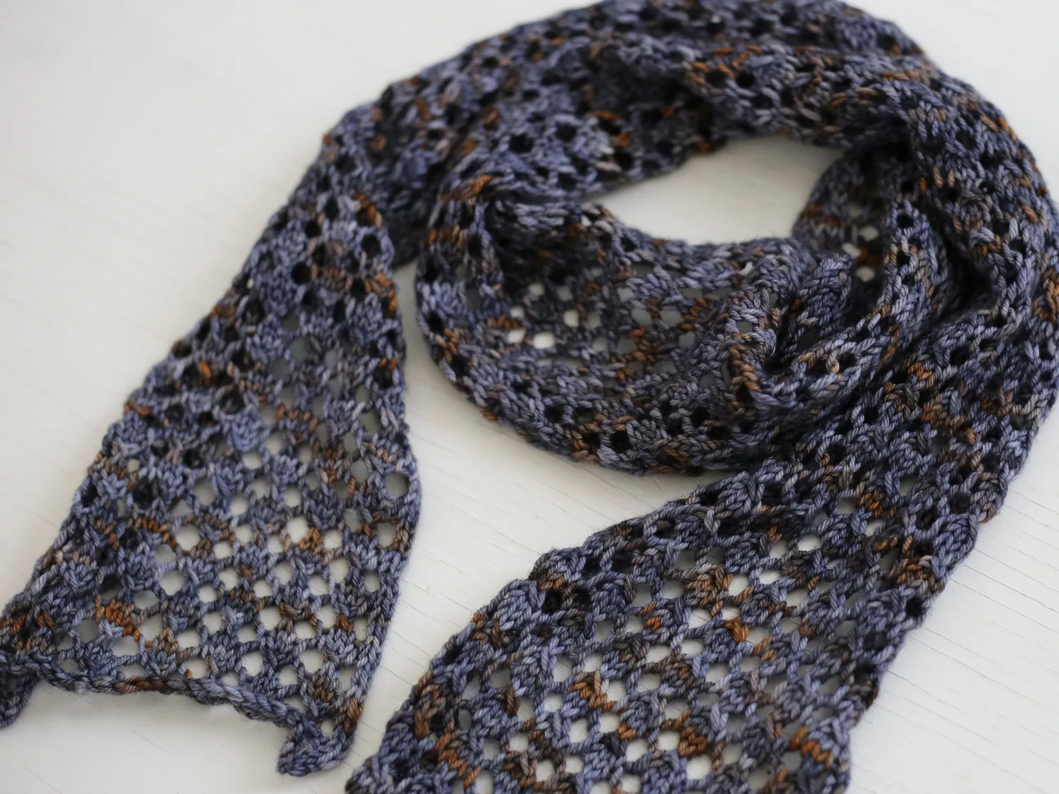 Madelinetosh Desert Dust Scarf Strickanleitung PDF Lace