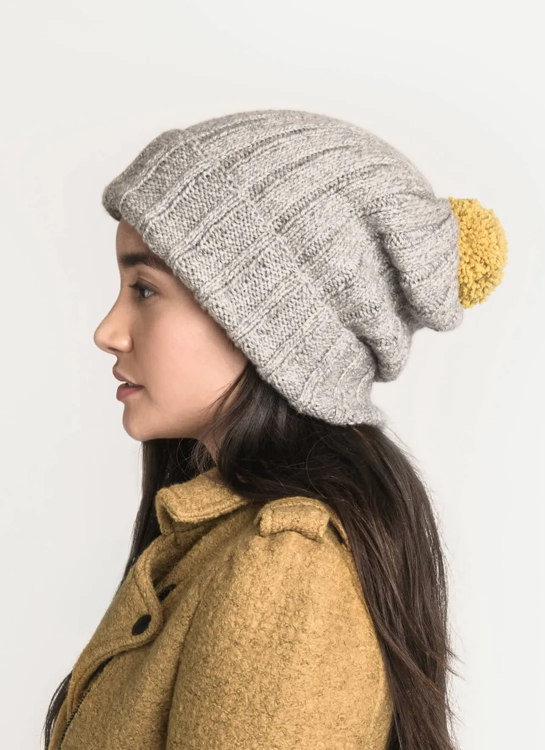 Blue Sky Fibers Classic Milan Slouch Strickanleitung Eco-Cashmere