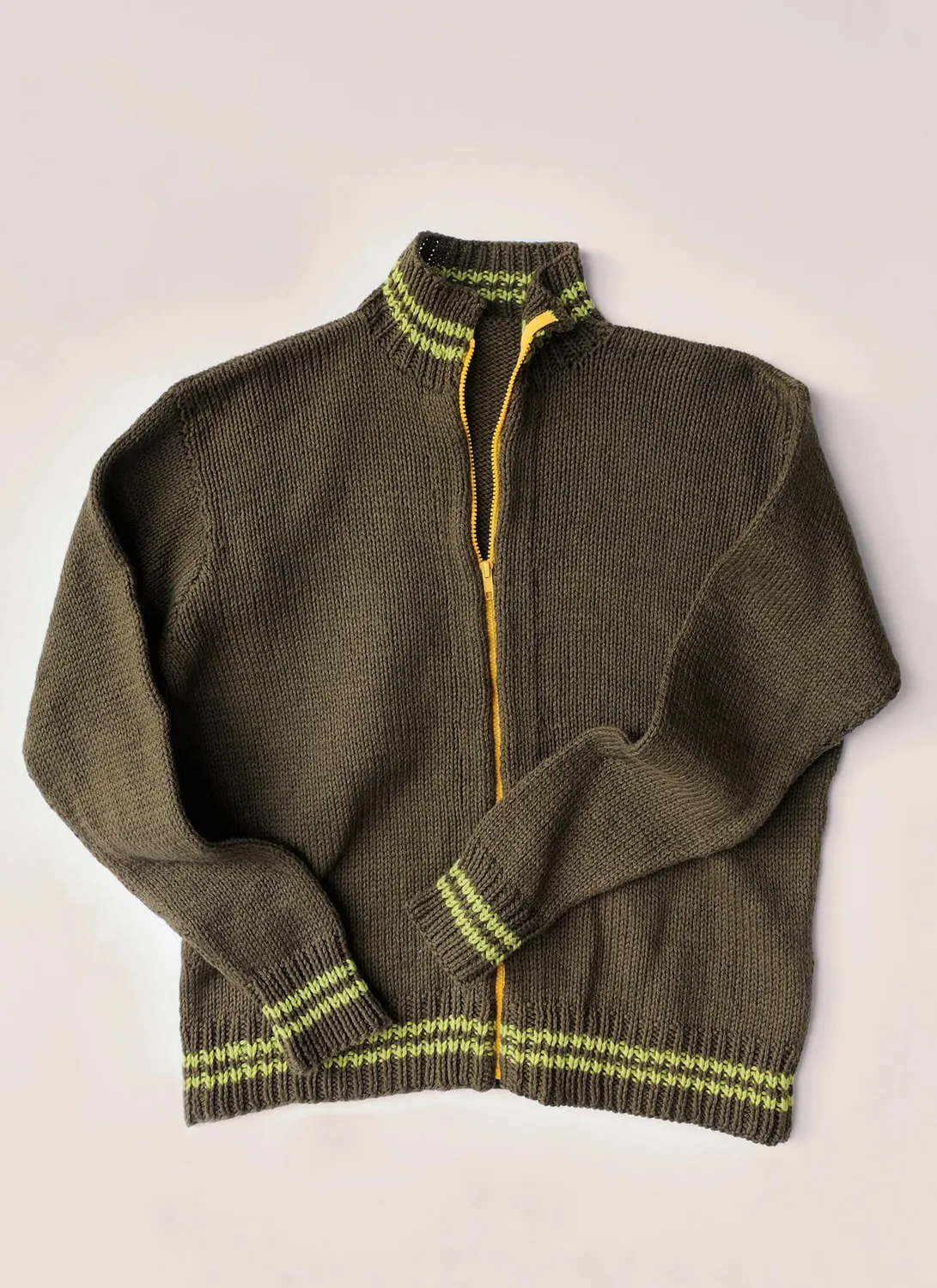 Blue Sky Fibers Track Jacket 9506 Strickanleitung Jacke