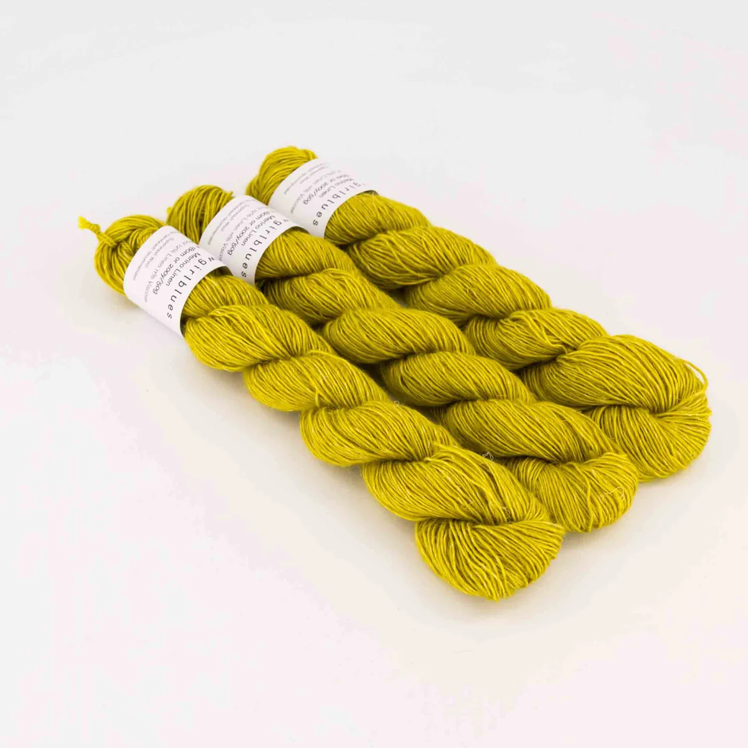 Cowgirlblues Merino Linen Karoo Gold Wolle 50g handgefärbt