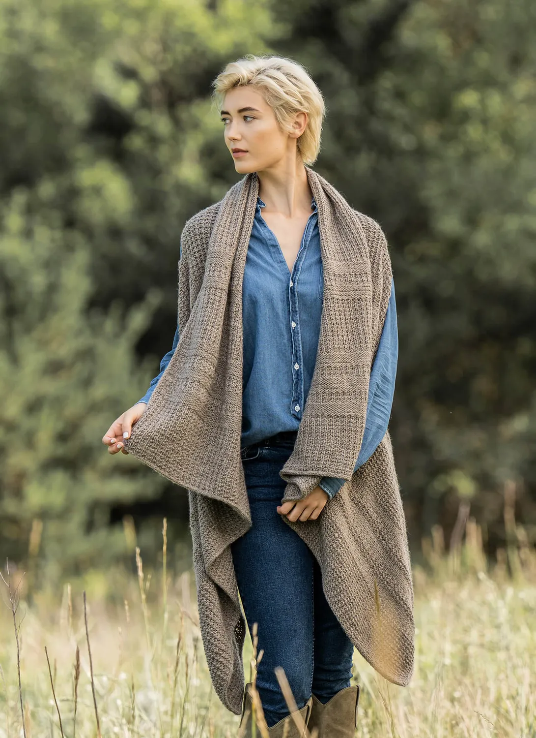 Blue Sky Fibers Maple Grove 202334 Strickanleitung Weste