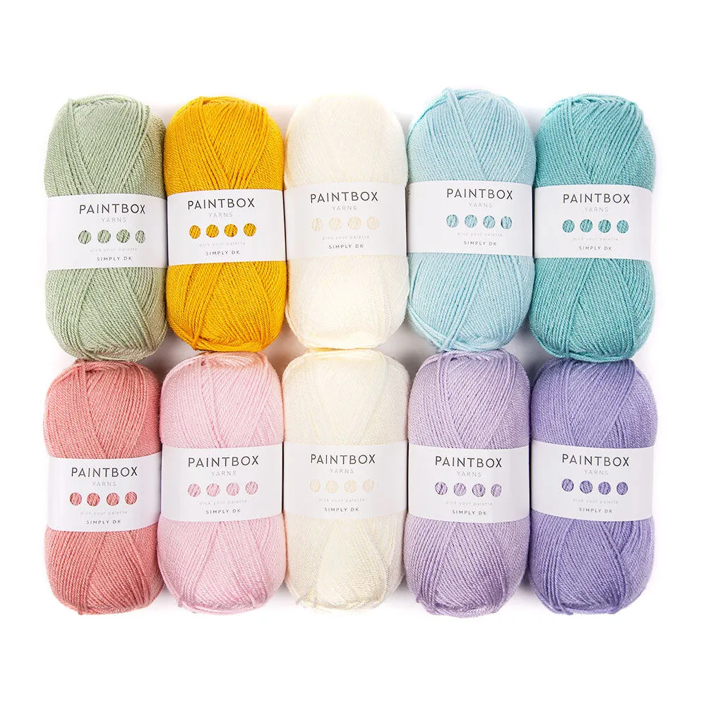 Paintbox Yarns Simply DK Countryside Garn 10x100g bunt