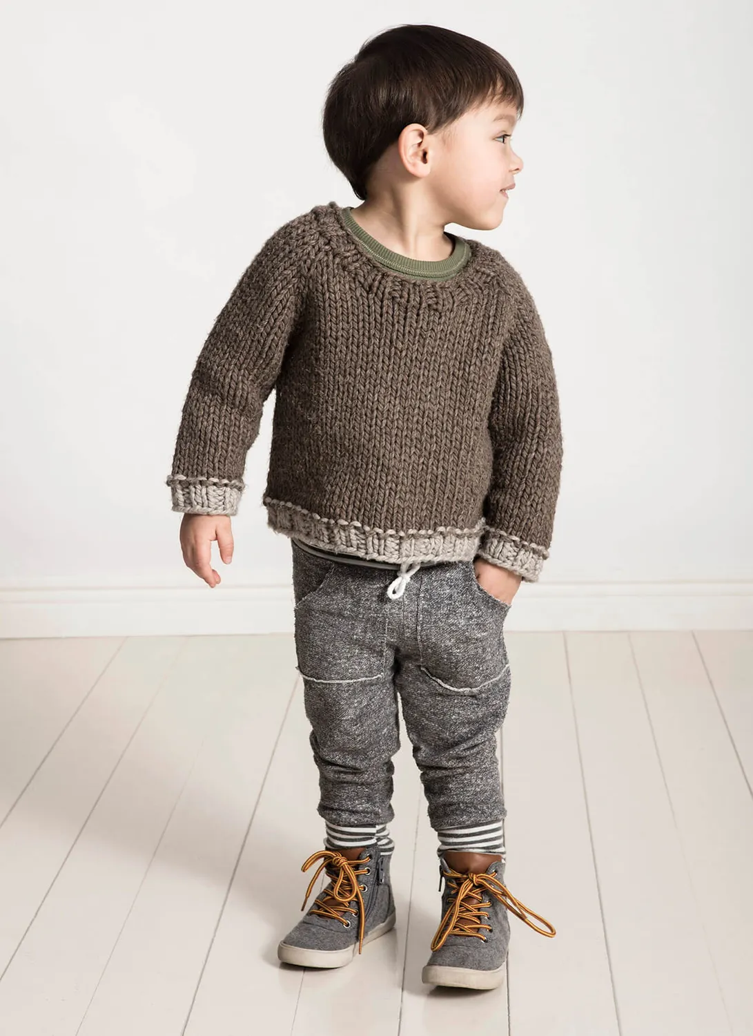 Blue Sky Fibers Jack & Jill Jumper 201618 Strickanleitung Kinder