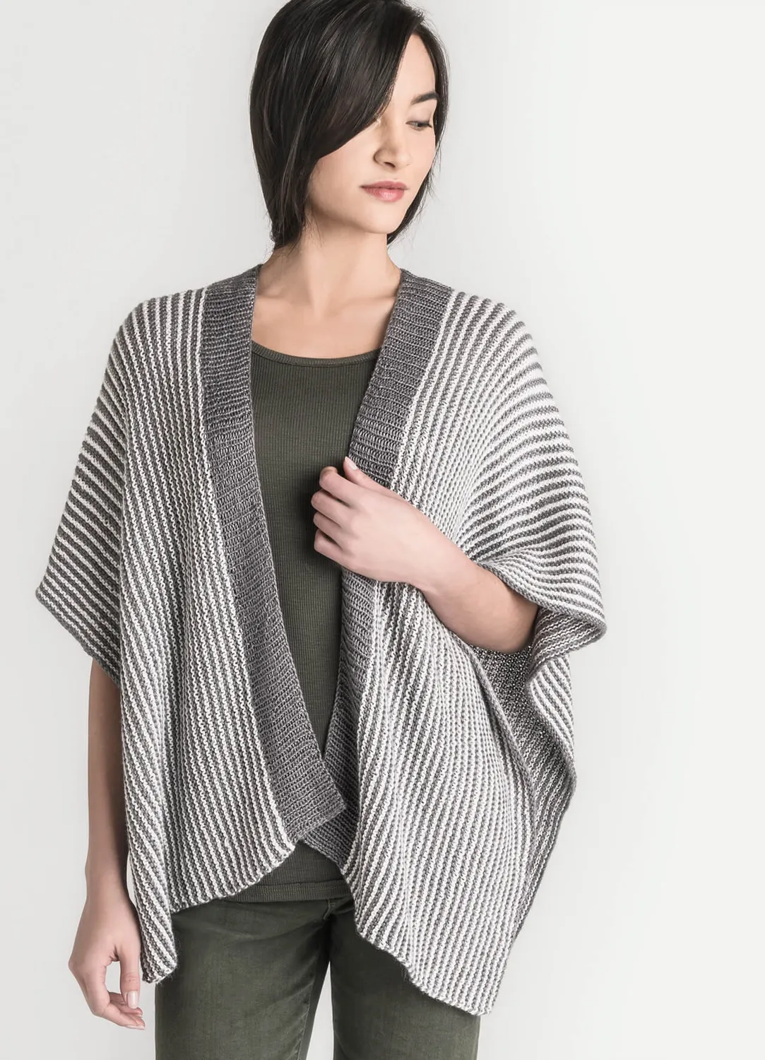 Blue Sky Fibers Classic Esko Wrap Strickanleitung Tuch Seide