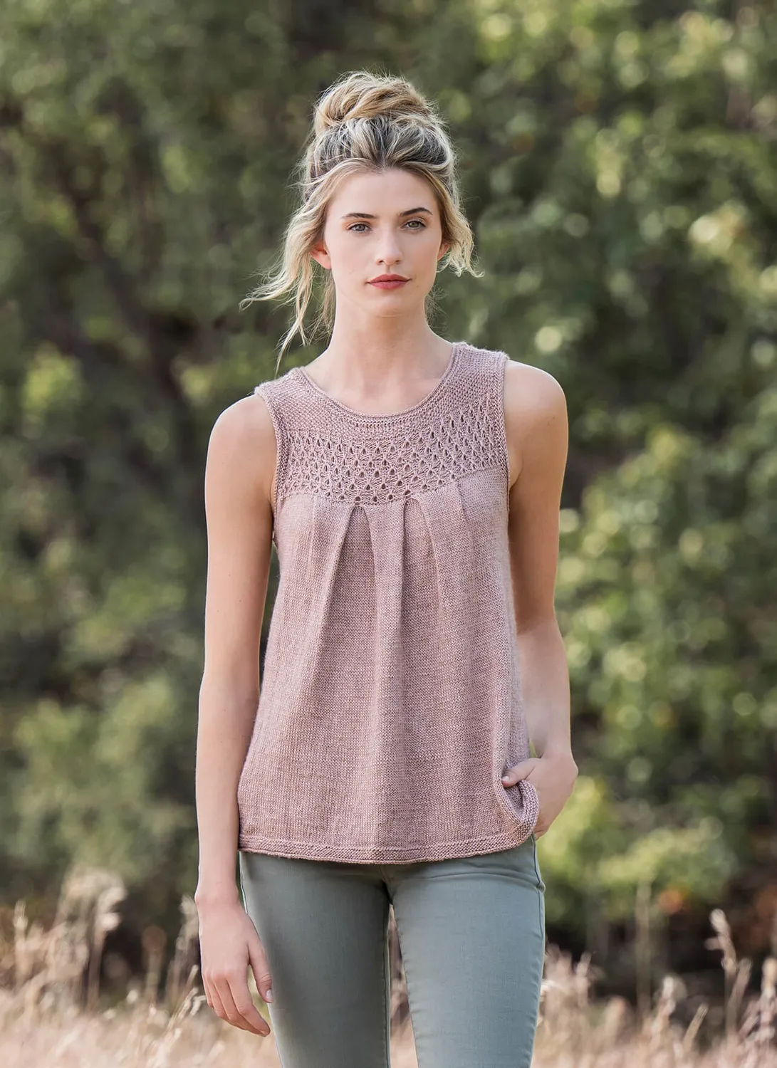 Blue Sky Fibers Classic Shoreline Tank Strickanleitung Top