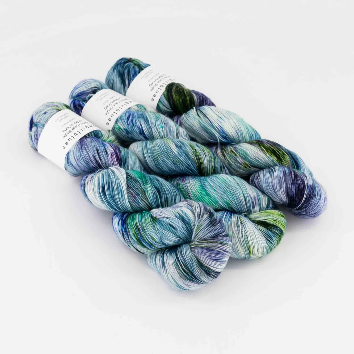 Cowgirlblues Merino Lace Wolle Say a Little Prayer blaugrün