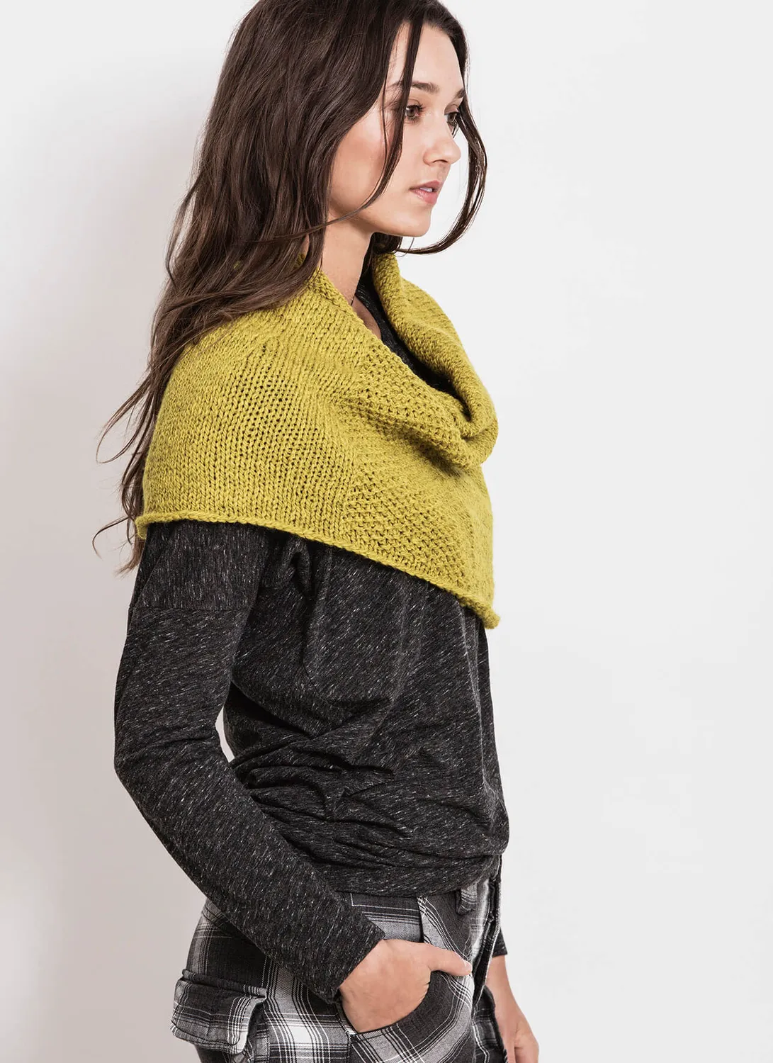 Blue Sky Fibers Classic Trimont Snood Strickanleitung 3in1