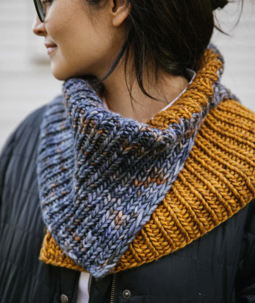 Madelinetosh Double Split Cowl Strickanleitung PDF