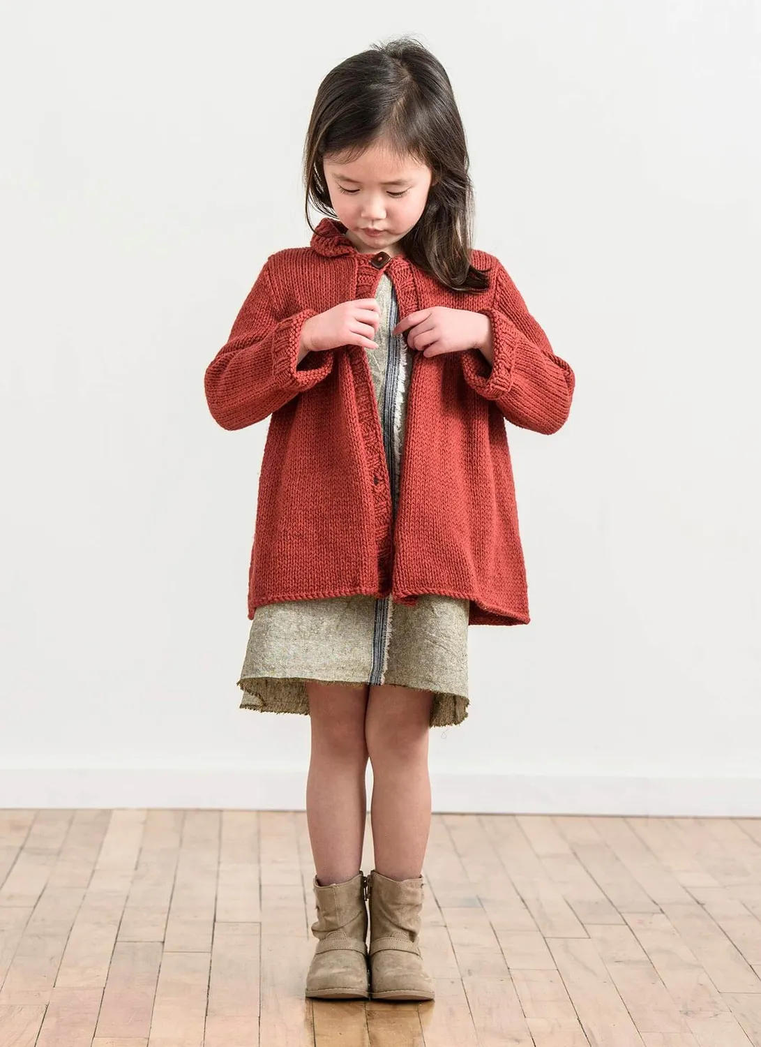 Blue Sky Fibers Classic Series Can-Do Cardi Strickanleitung Kinderjacke