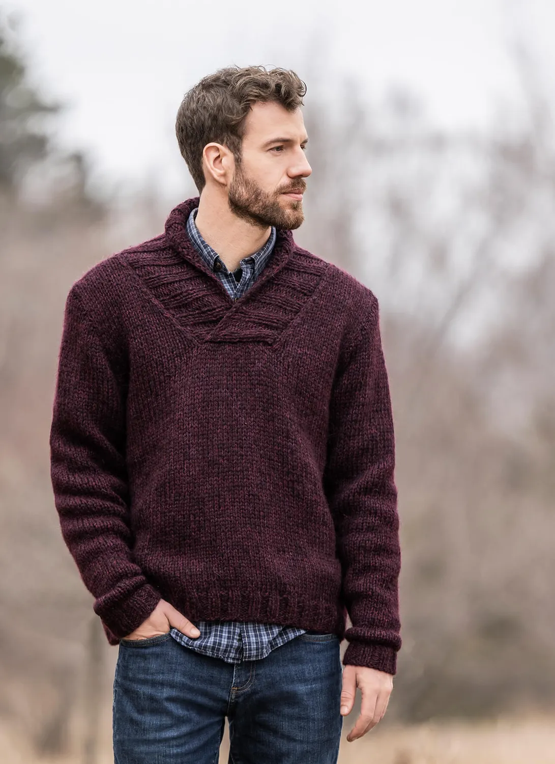 Blue Sky Fibers Classic Series Elgin Pullover 202229 Strickanleitung Pullover