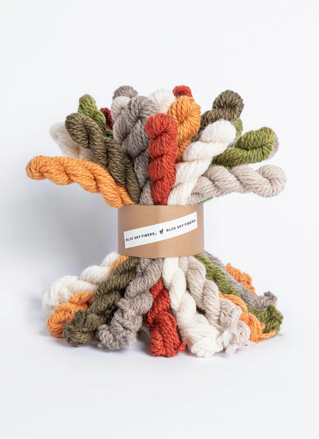 Blue Sky Fibers Fall Festival Mini Pumpkins Strickanleitung Herbst