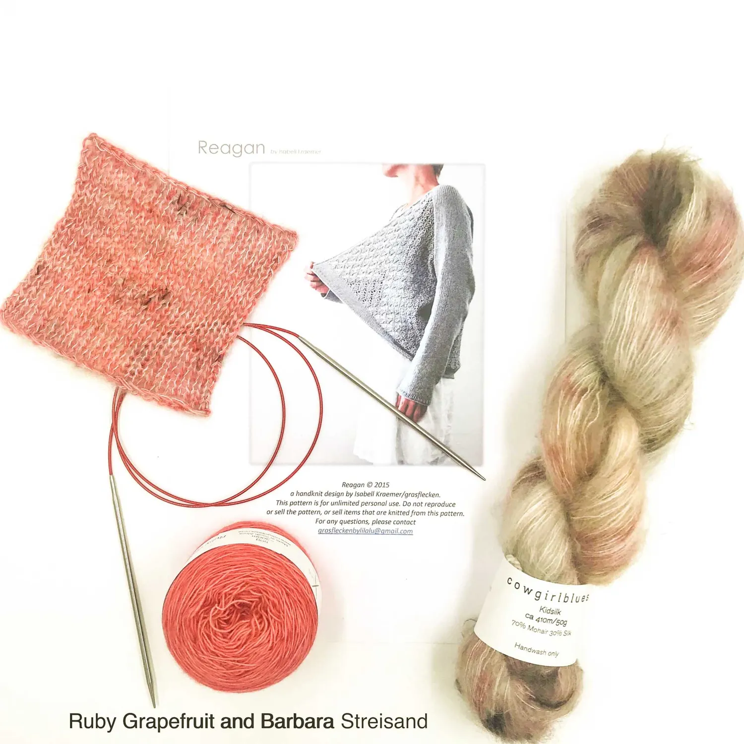 Cowgirlblues Reagan Cardigan Strickkit Lace-Garn ohne Anleitung
