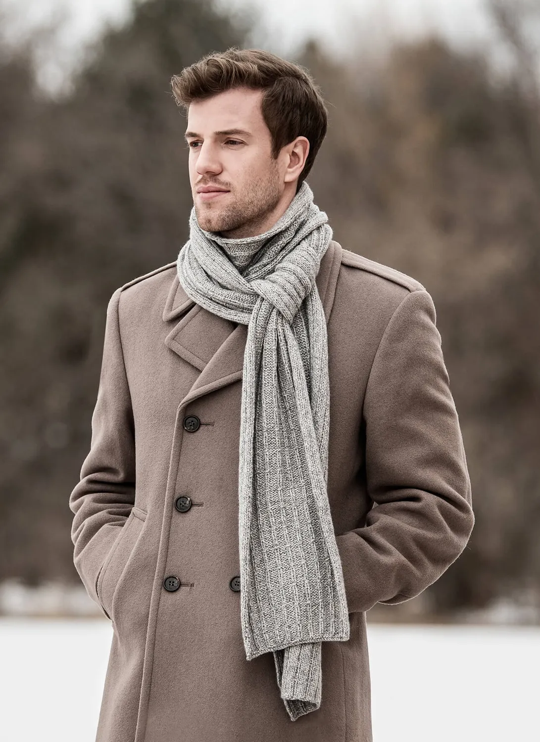 Blue Sky Fibers Classic Roscoe Scarf Strickanleitung Schal reversibel