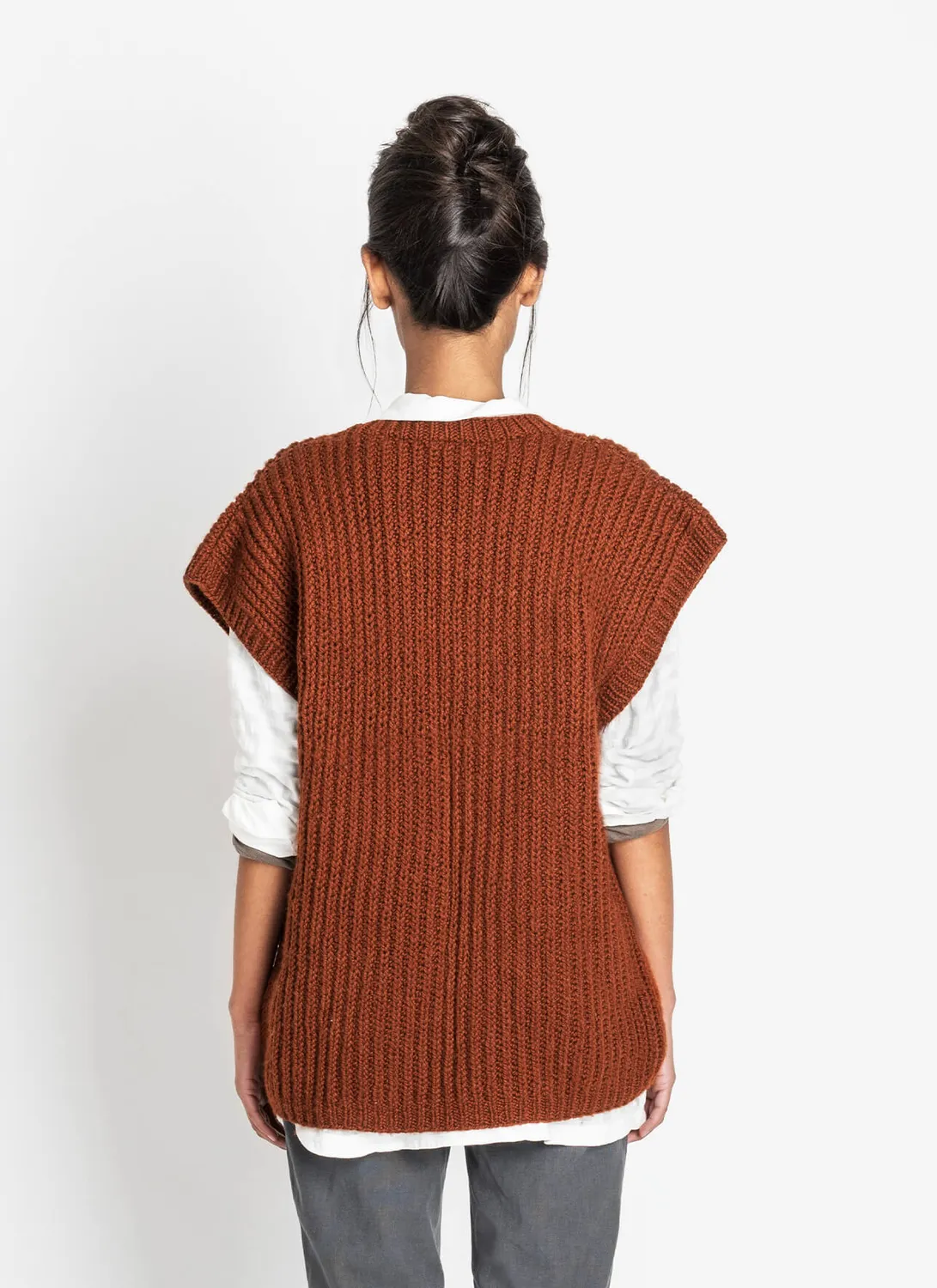 Blue Sky Fibers Classic Owasso Tee Strickanleitung Oversize