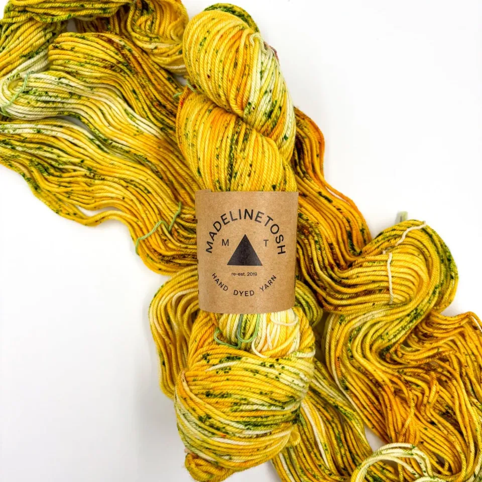 Madelinetosh Stitchin States Iowanna Knit Iowa Wolle 384m