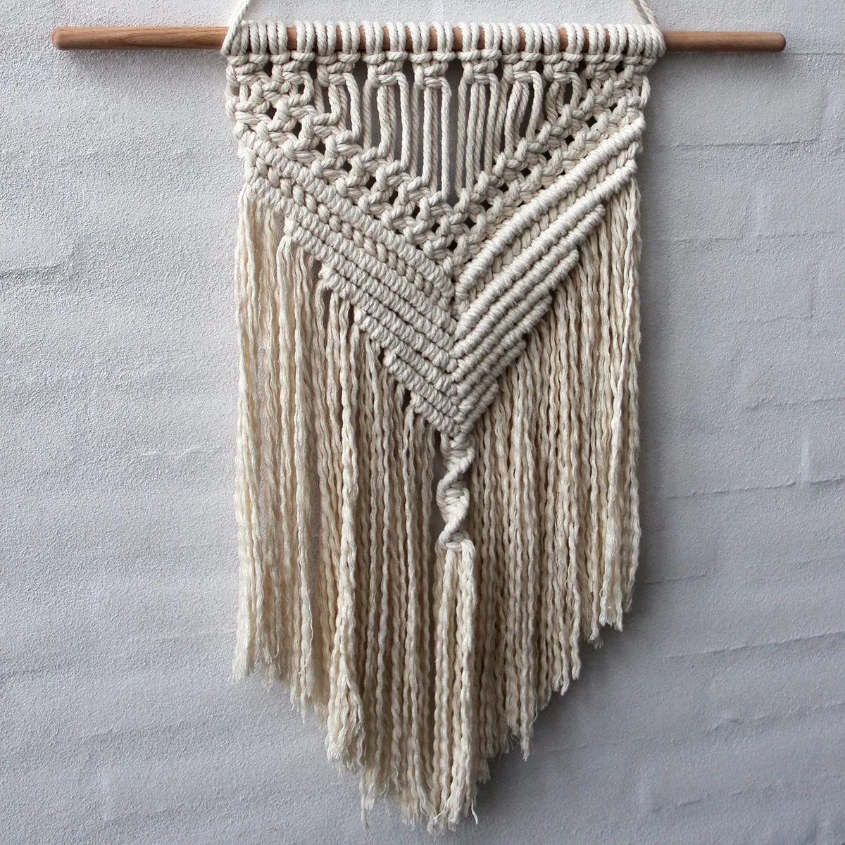 Go Handmade Macramé Rundstäbe Holz