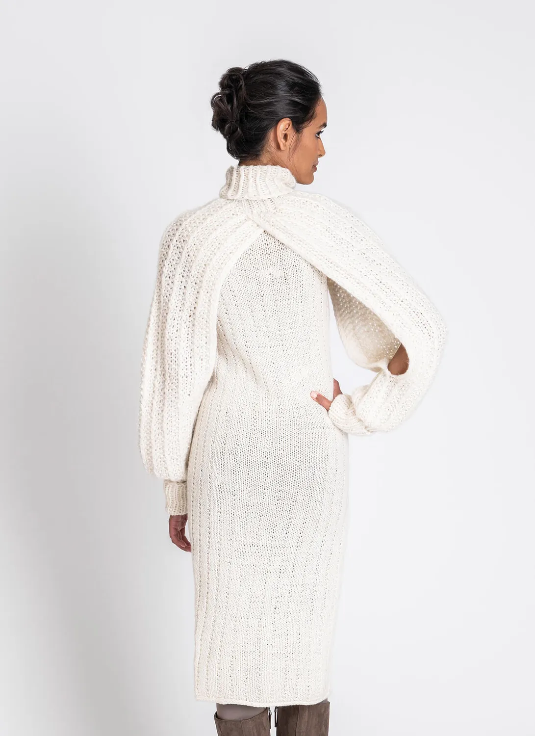Blue Sky Fibers Vega Shrug & Tunic Strickanleitung Set