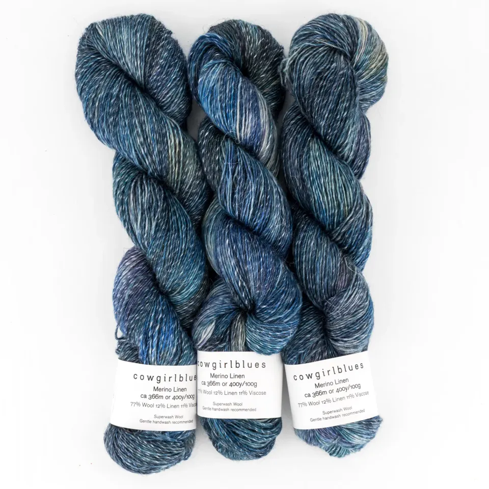 Cowgirlblues Merino Linen Far From the Shallow Wolle