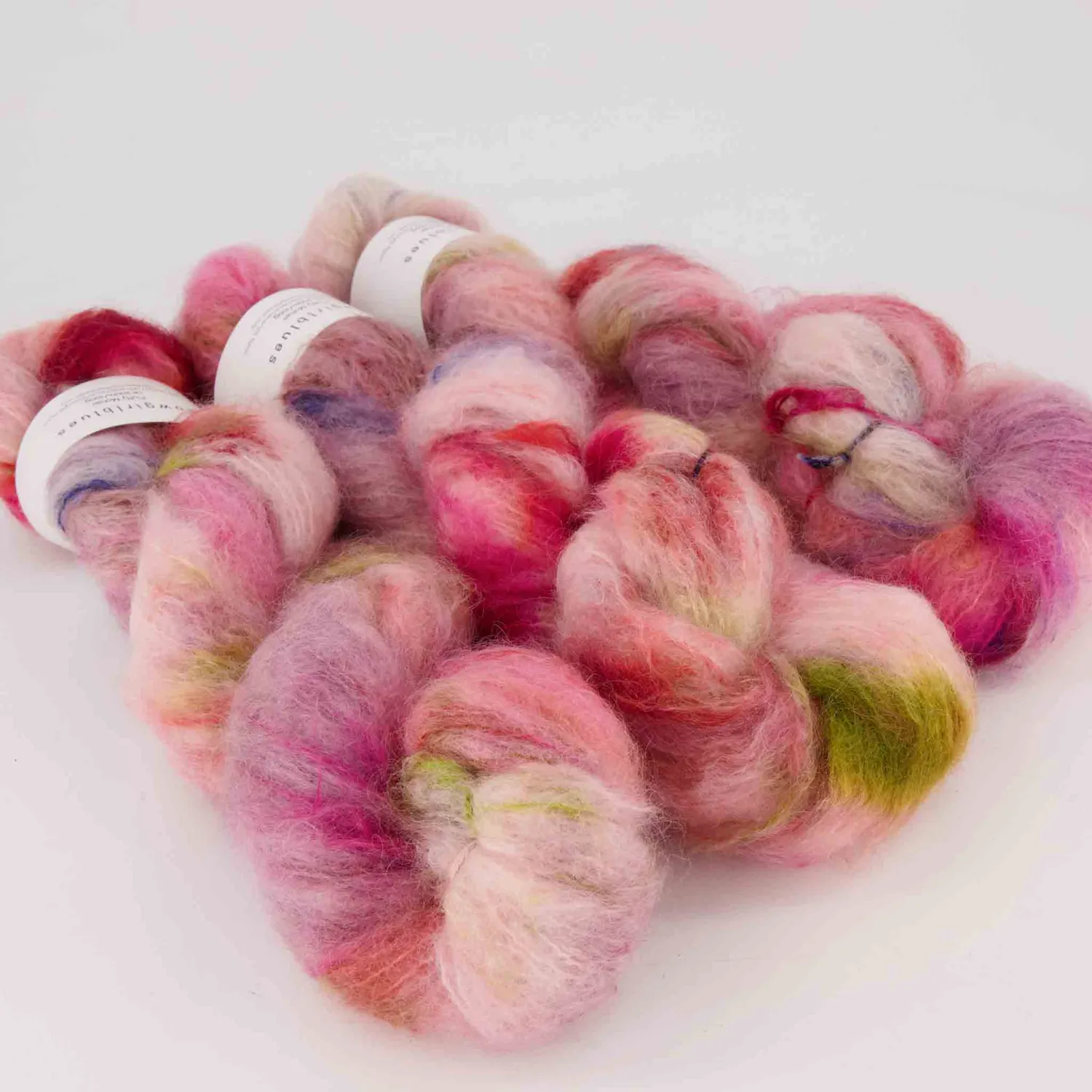 Cowgirlblues Fluffy Happy Days Mohairwolle Bunt Mix