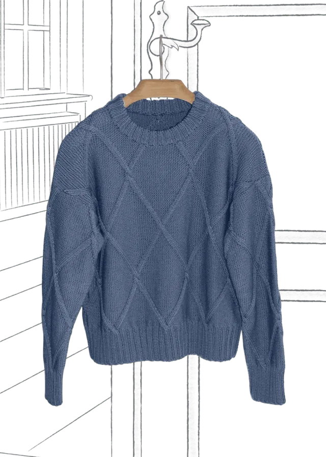 Go Handmade Nino Strickanleitung Kinderpullover 3-12 Jahre