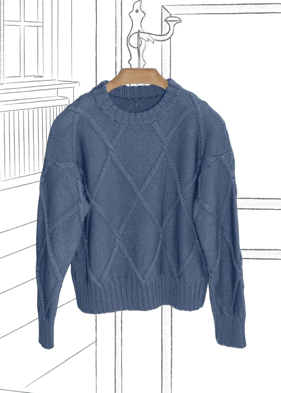 Go Handmade Nino Sweater Strickanleitung 3-12 Jahre Soft Bamboo