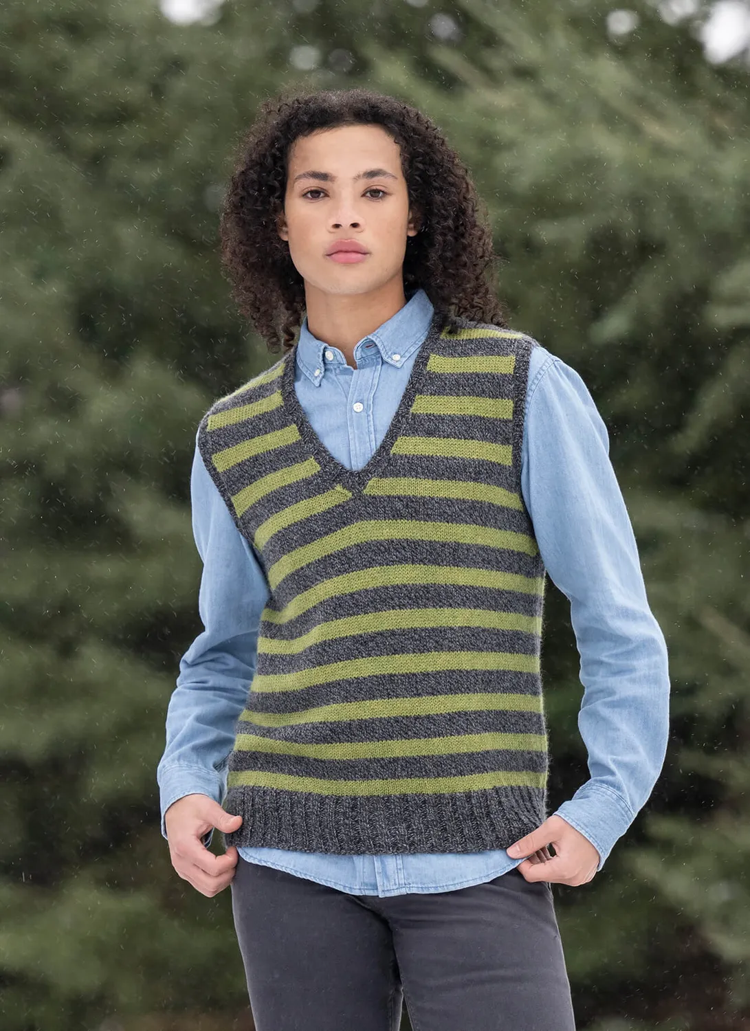 Blue Sky Fibers Classic Series Skyline Vista Vest Strickanleitung 202527 Uni