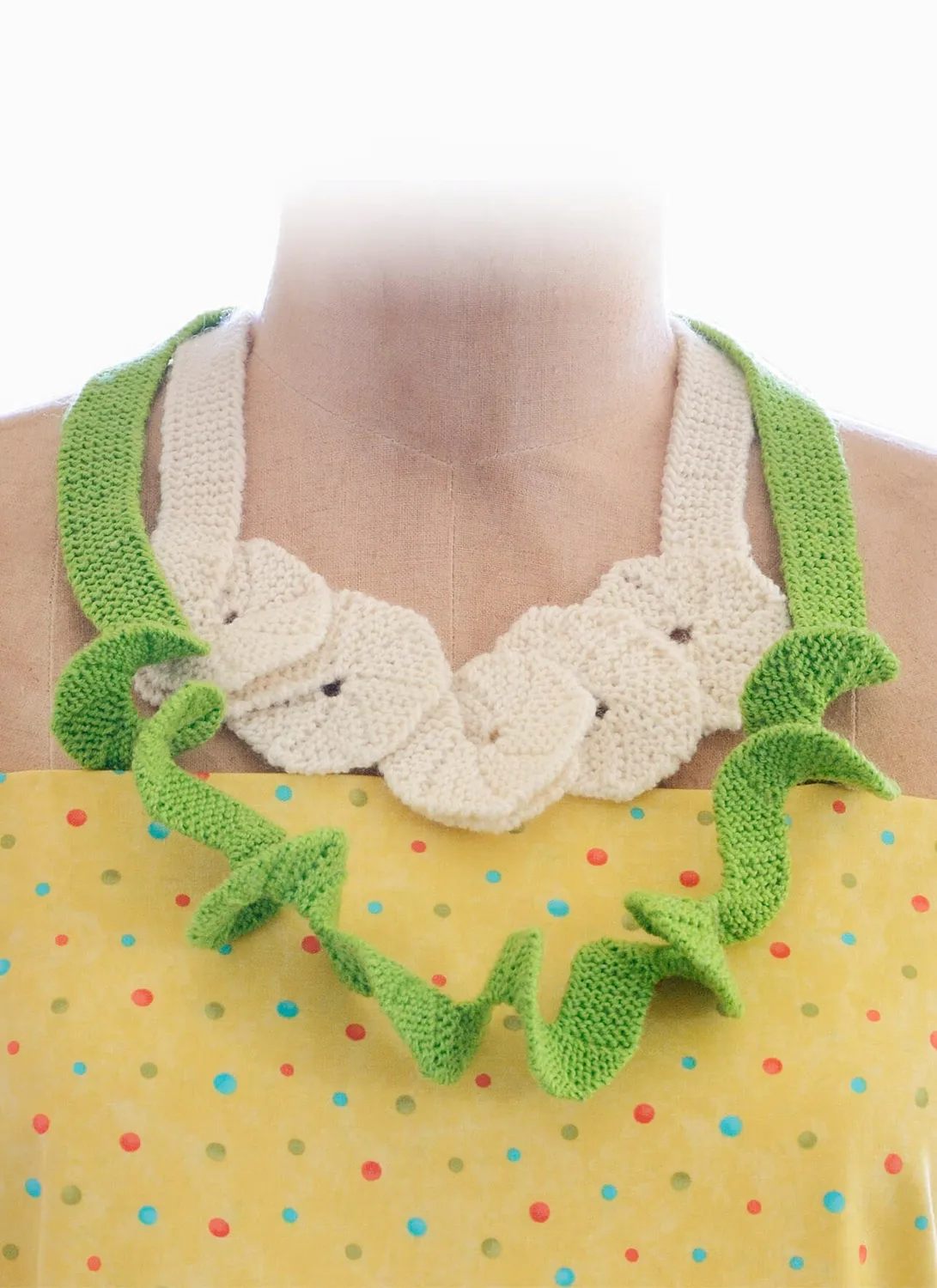 Blue Sky Fibers Classic Series Swirl Necklace Strickanleitung OTR12 Kette