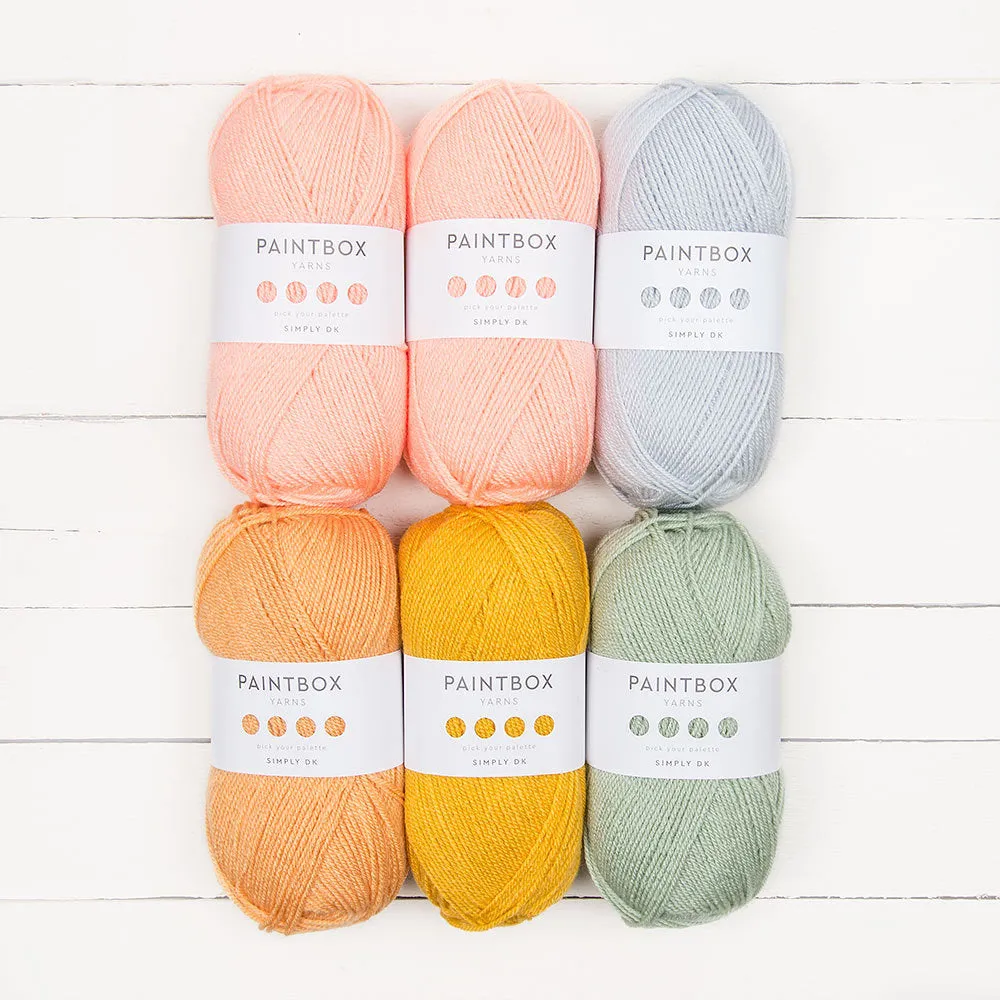 Paintbox Yarns Simply DK Wolle 6x100g Betty's Blanket