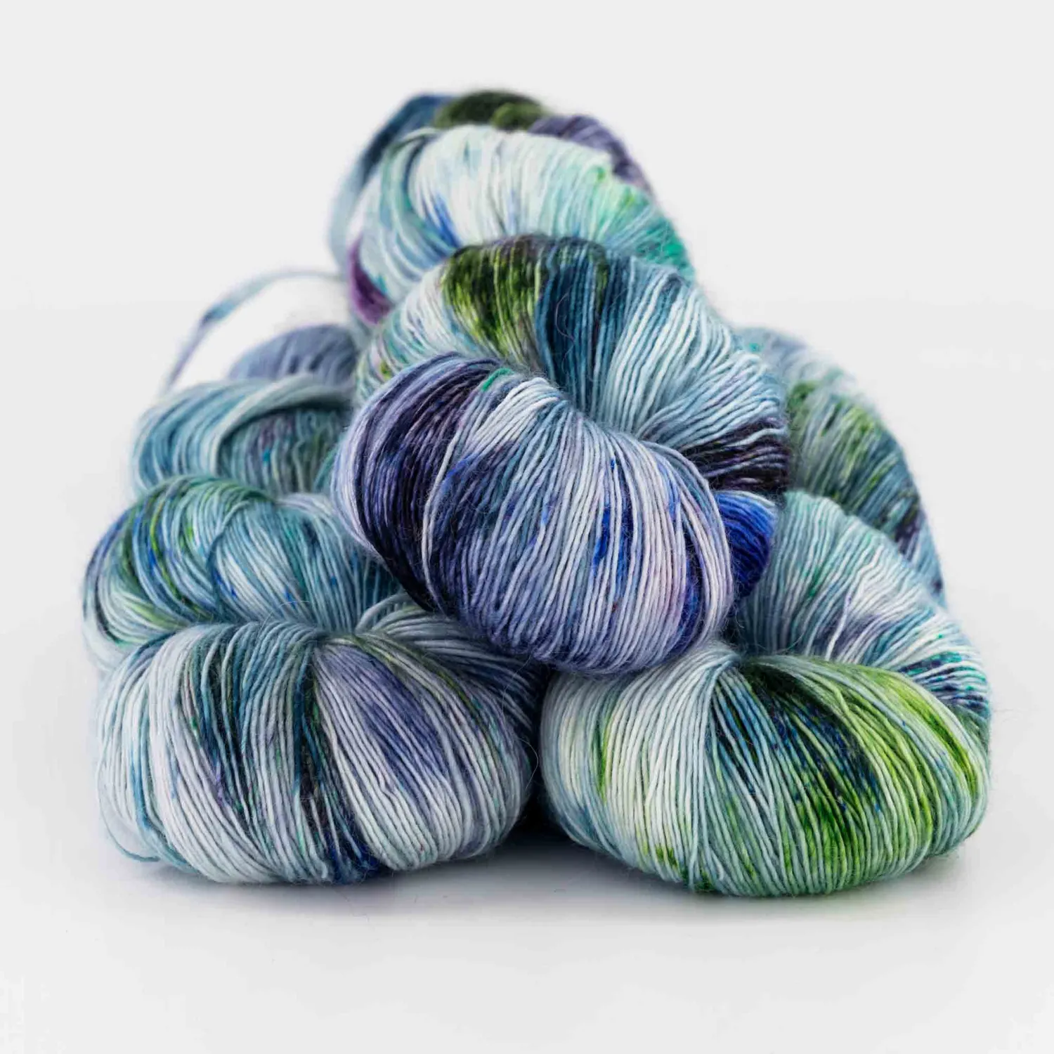 Cowgirlblues Merino Lace Wolle Say a Little Prayer blaugrün