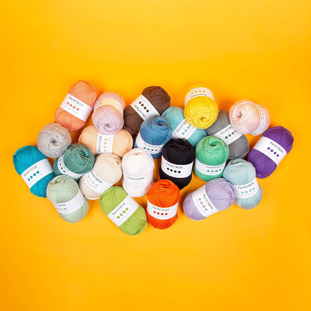 Paintbox Yarns Wool Worsted Schurwolle 100g superwash