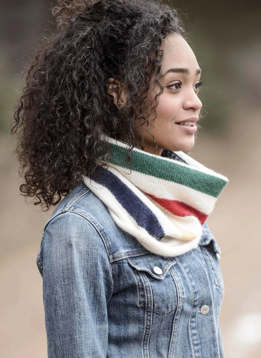 Blue Sky Fibers Albany Alpaca Cowl Loop Anleitung gratis