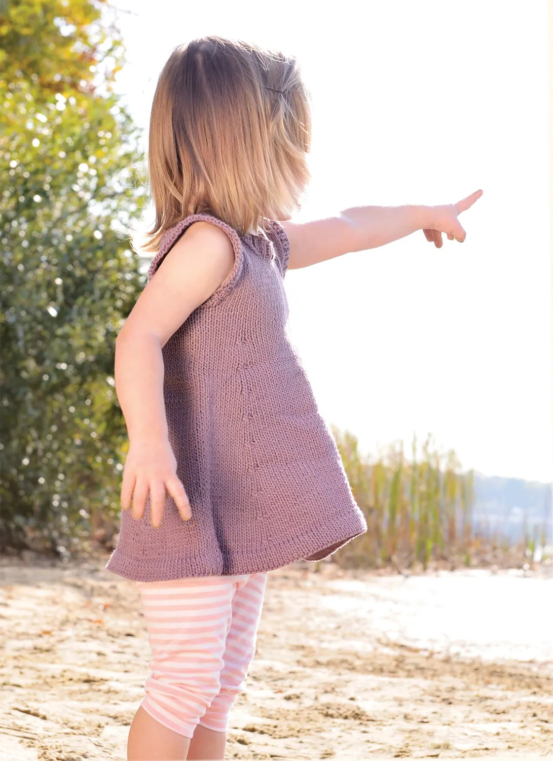 Blue Sky Fibers Classic Series Harriet Dress Strickanleitung Bio-Baumwolle