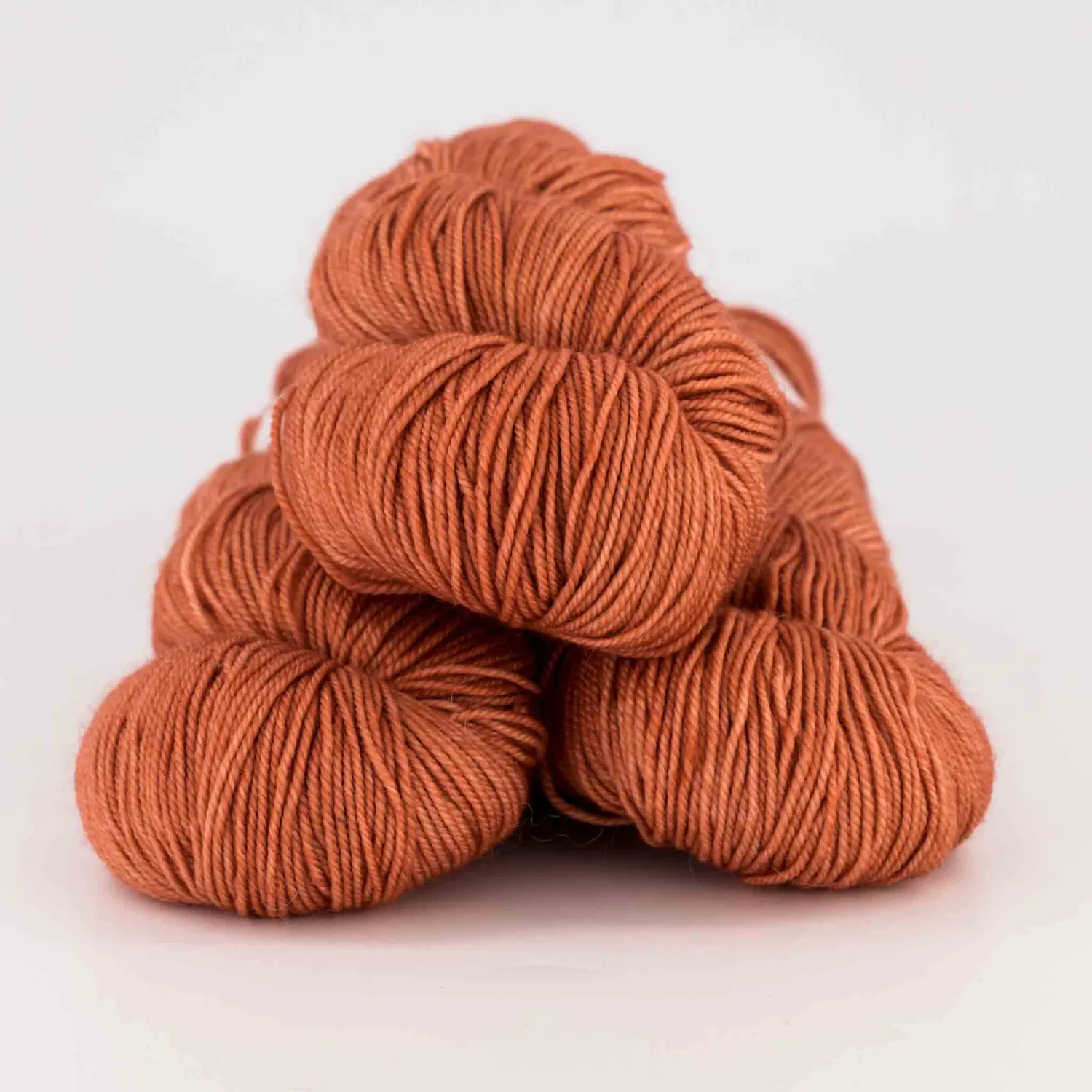 Cowgirlblues Proper Sock Terracotta Sockenwolle Uni