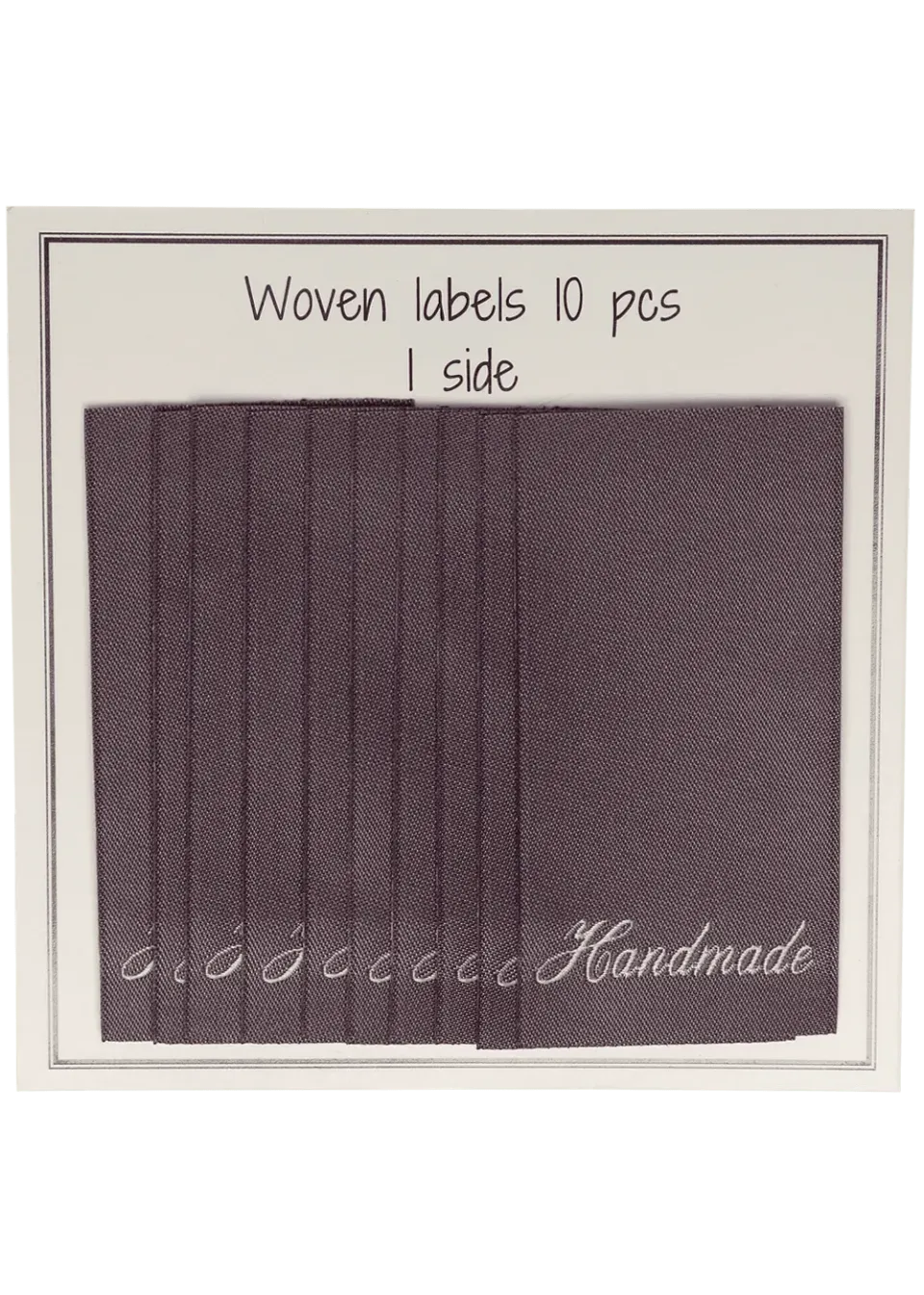 Go Handmade Labels handmade lavendel 60x32 mm 10 Stk