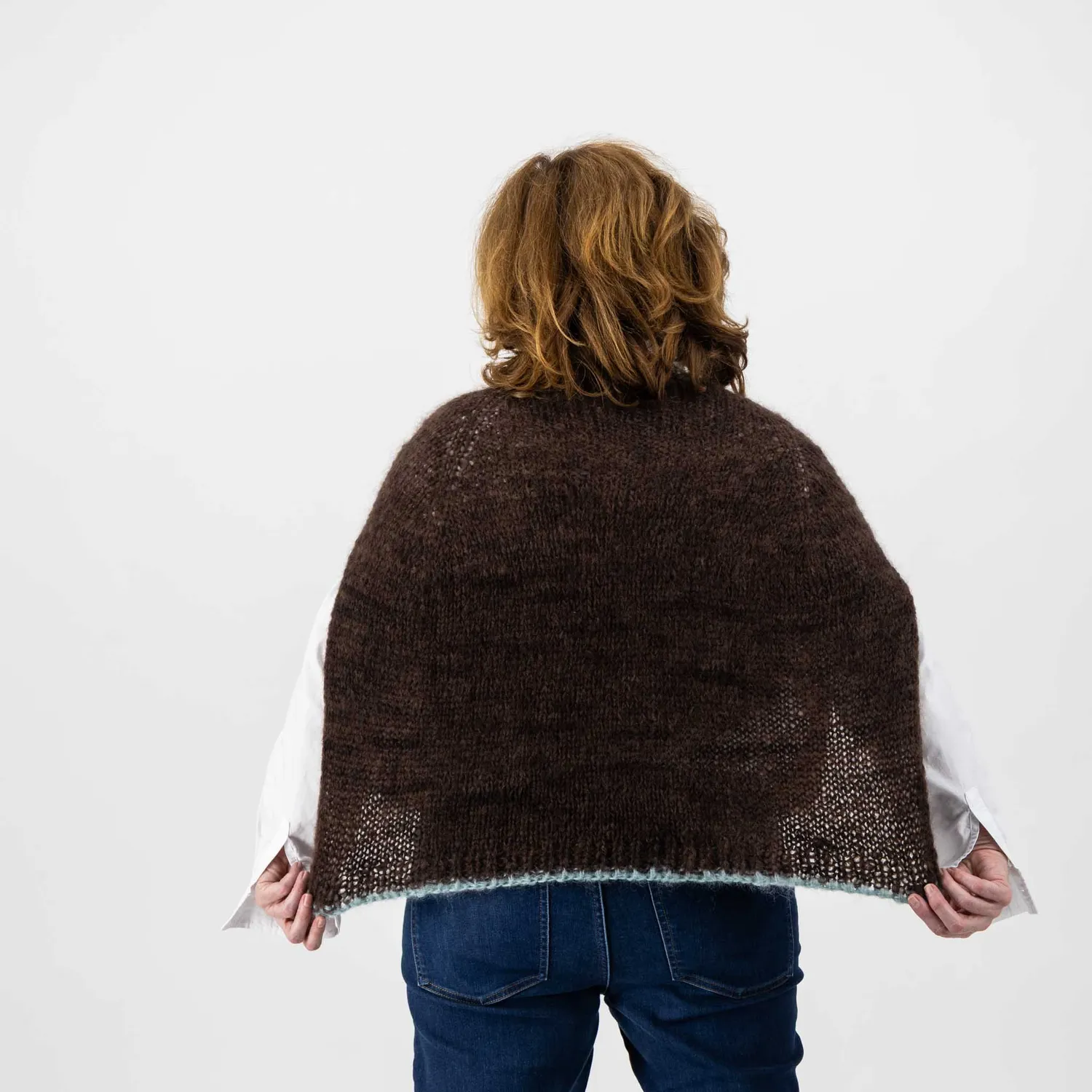 Cowgirlblues Easy Fluffy Poncho Strickset Mohair